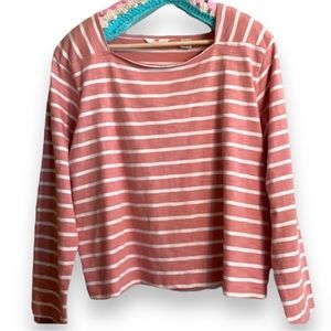 Levi's Women's Jane Sailor Boatneck Long Sleeved Tee size XXL